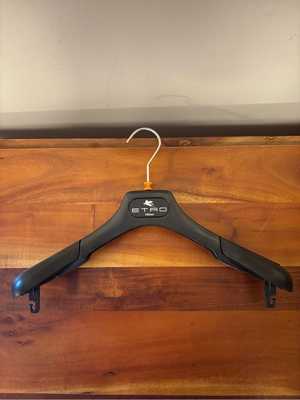 ETRO Milano Garment Bag Black and hanger